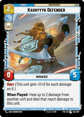 【TWI044/EN】Kashyyyk Defender(FOIL)