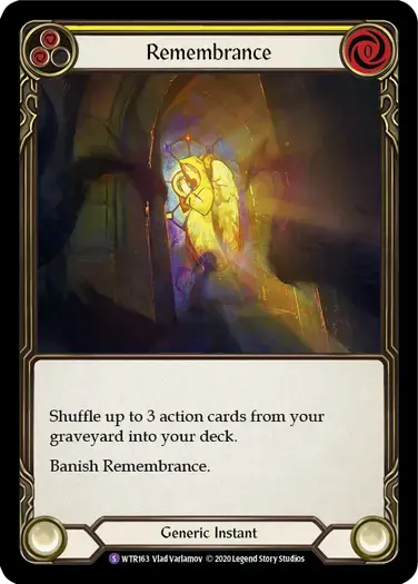 【U-WTR163/EN】Remembrance