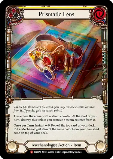 【EVO071/EN/RF】Prismatic Lens