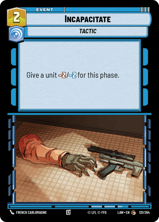 【LAW131/EN】Incapacitate