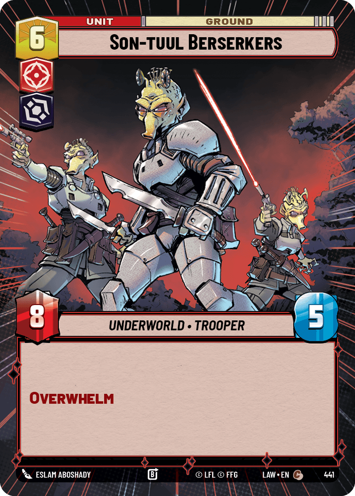 【LAW441/EN】Son-tuul Berserkers (Hyperspace)
