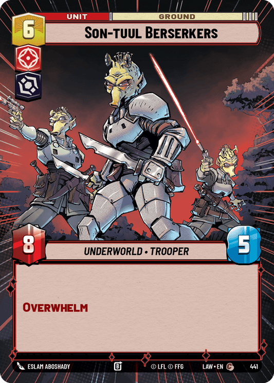 【LAW441/EN】Son-tuul Berserkers (Hyperspace)