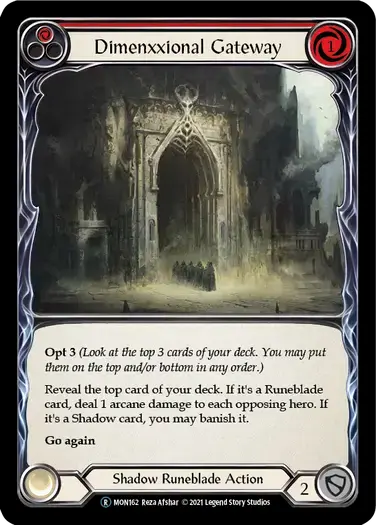 【U-MON162/EN】Dimenxxional Gateway[Red]