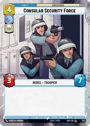 【SOR312/EN】Consular Security Force (HYPERSPACE)