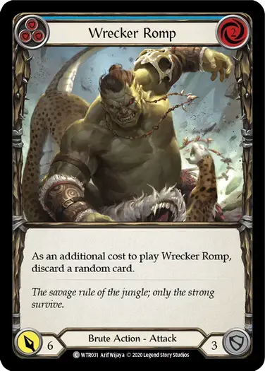 【U-WTR031/EN】Wrecker Romp[Blue]