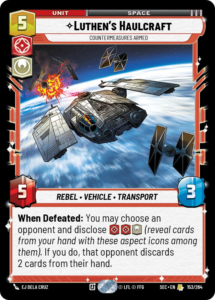 【SEC0153/EN】Luthen's Haulcraft - Countermeasures Armed