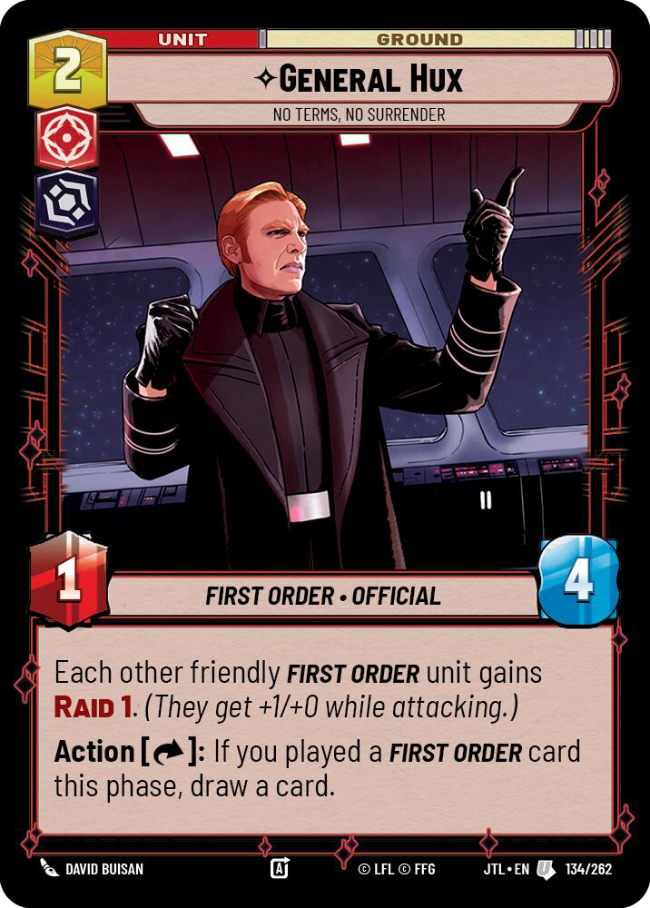 【JTL134/EN】General Hux - No Terms, No Surrender