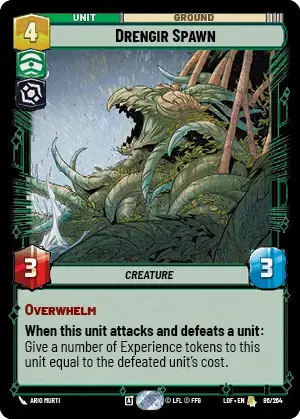 【LOF588/EN】Drengir Spawn(Foil)
