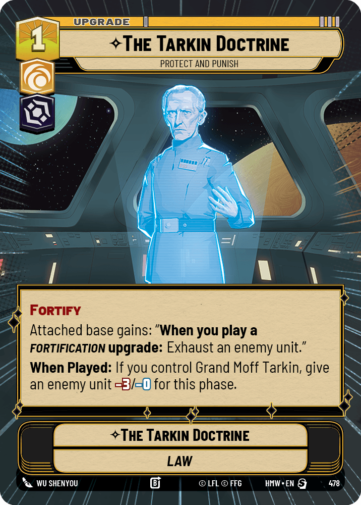 【HMW478/EN】The Tarkin Doctrine - Protect and Punish（HYPERSPACE）