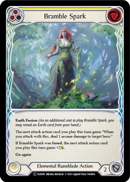 【U-ELE086/EN】Bramble Spark[Yellow]