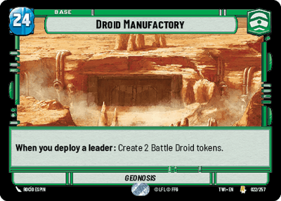 【TWI022/EN】Droid Manufactory