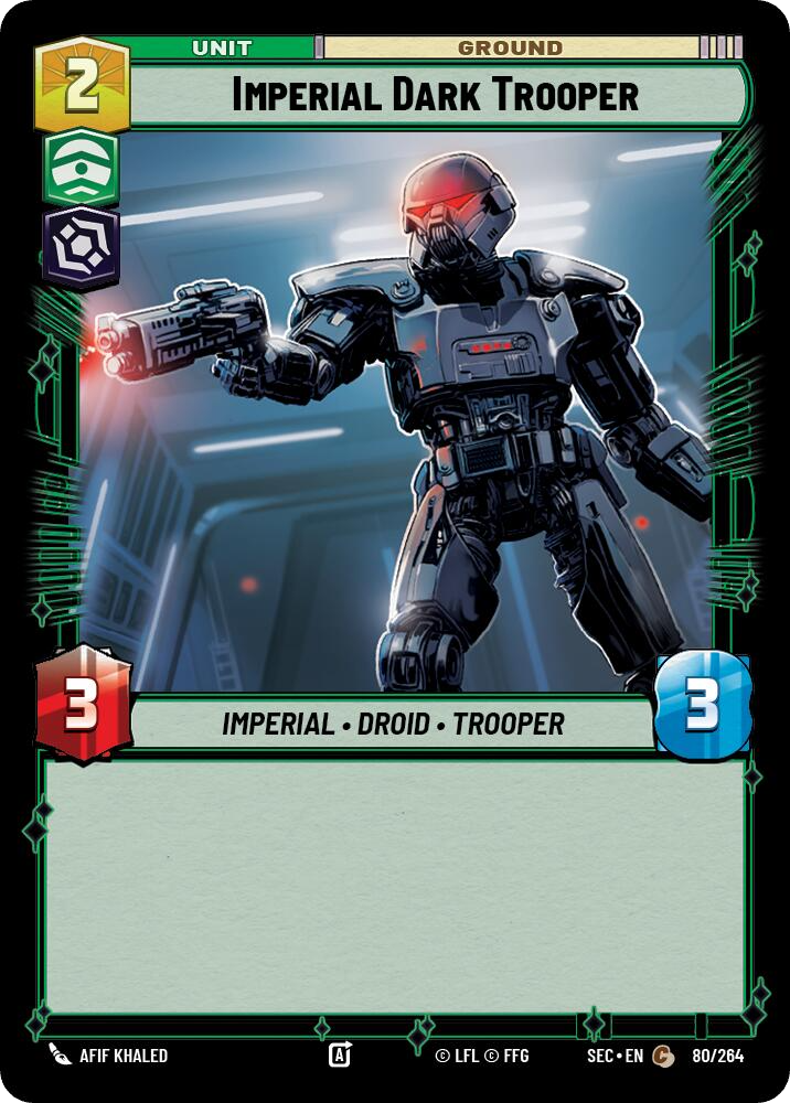 【SEC0080/EN】Imperial Dark Trooper