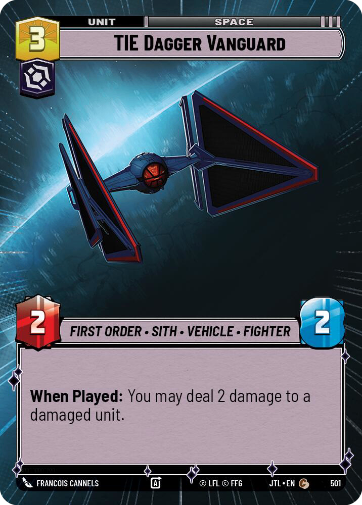 【JTL973/EN】TIE Dagger Vanguard (HYPERSPACE/FOIL)