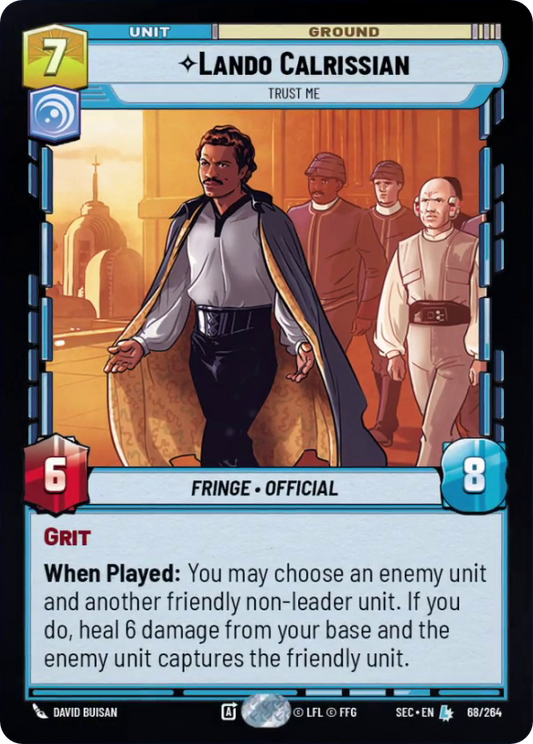 【SEC0068/EN】Lando Calrissian - Trust Me
