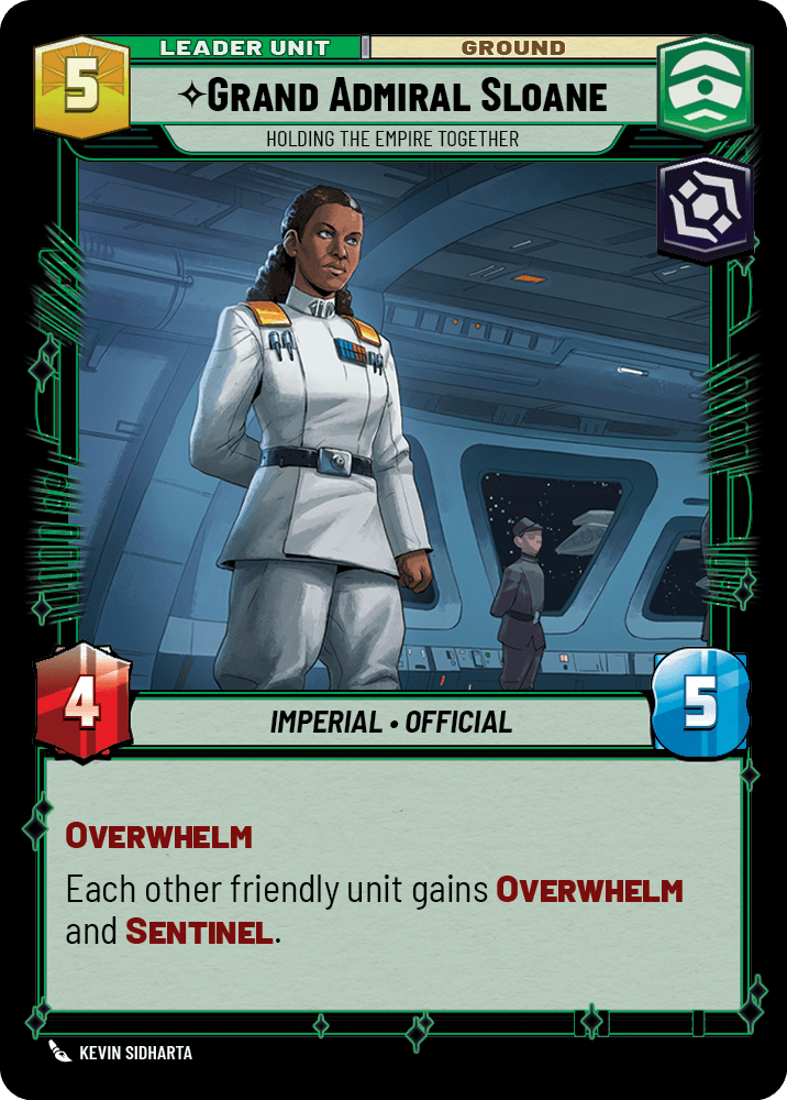【ASH007/EN】Grand Admiral Sloane - Holding the Empire Together