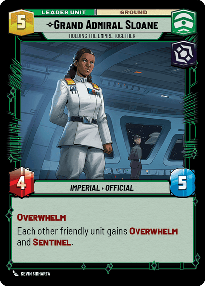 【ASH007/EN】Grand Admiral Sloane - Holding the Empire Together