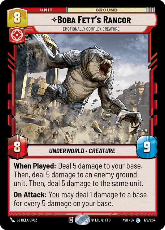 【ASH179/EN】Boba Fett's Rancor - Emotionally Complex Creature
