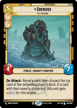 【LOF706/EN】Zuckuss - The Findsman(Foil)