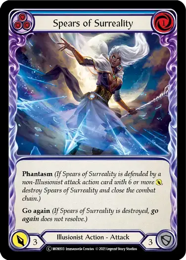 【U-MON103/EN】Spears of Surreality[Blue]
