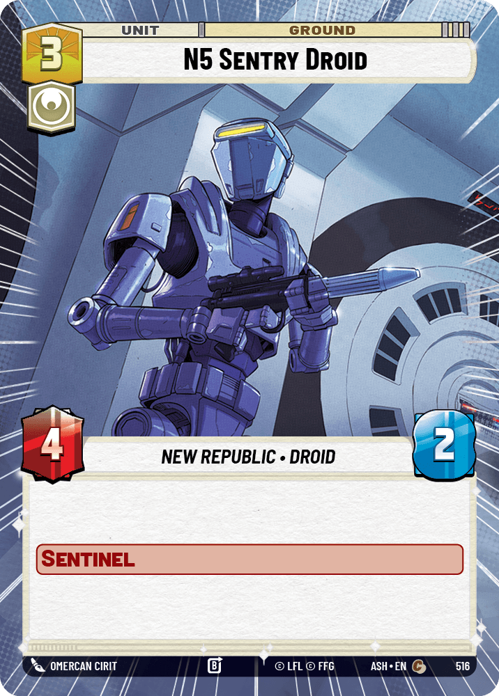 【ASH516/EN】N5 Sentry Droid (Hyperspace)
