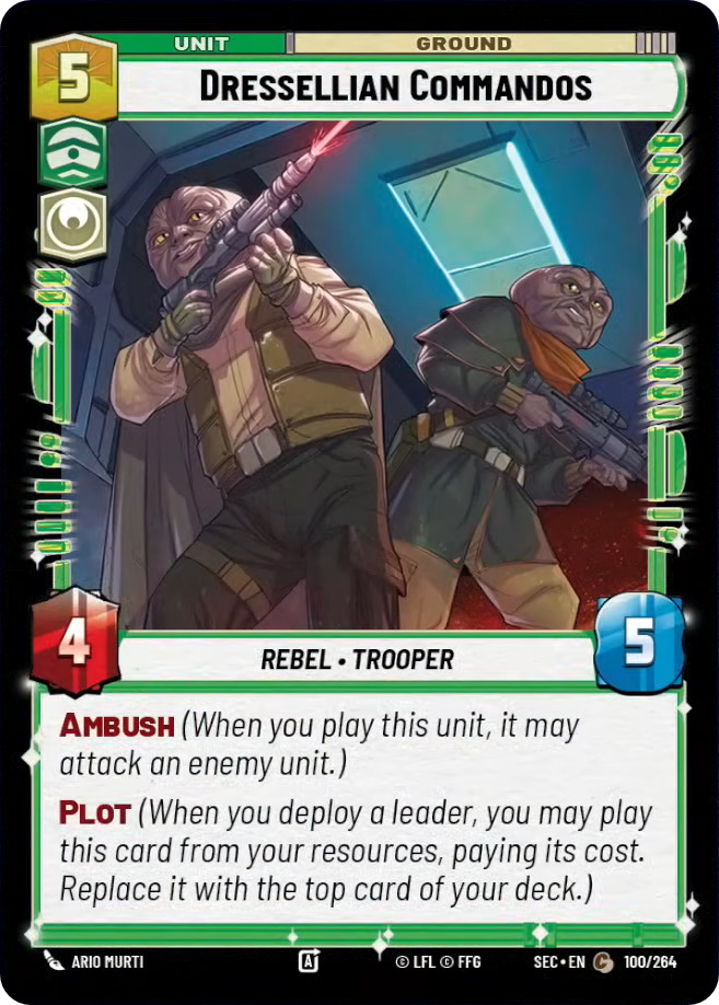 【SEC0100/EN】Dressellian Commandos