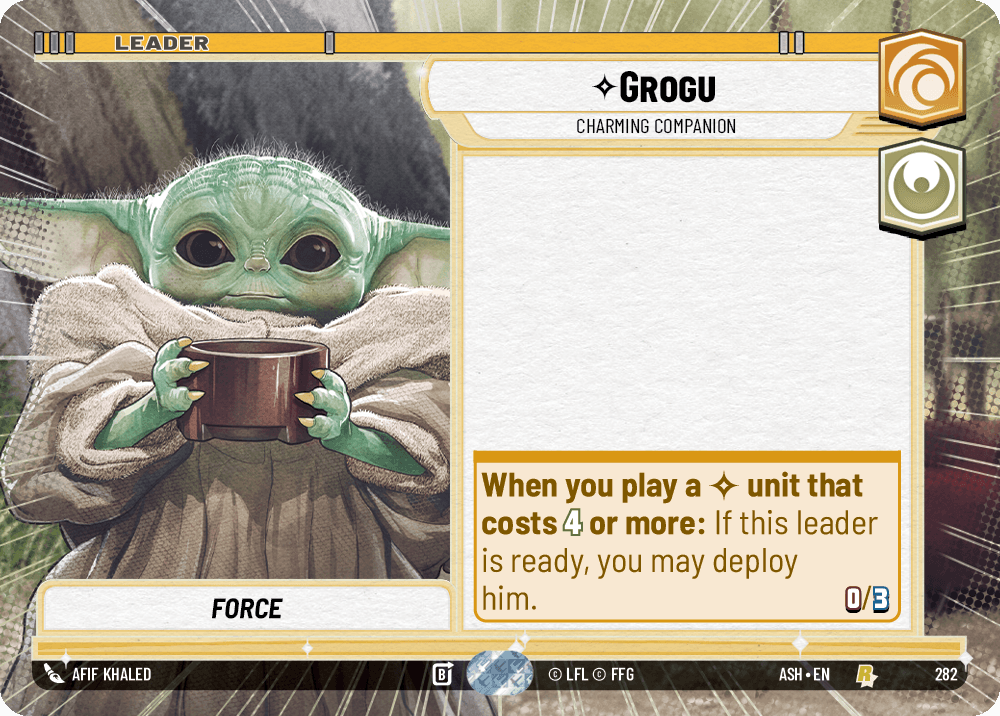 【ASH282/EN】Grogu - Charming Companion (Hyperspace)