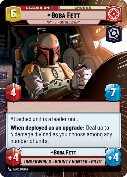 【JTL271/EN】Boba Fett - Any Methods Necessary