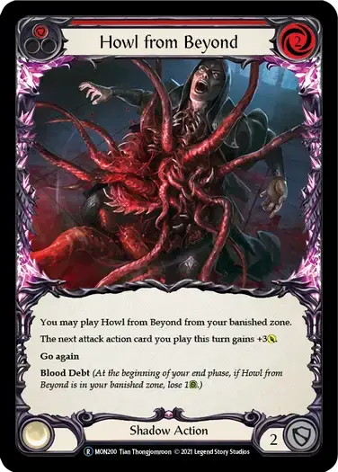 【U-MON200/EN】Howl From Beyond[Red]
