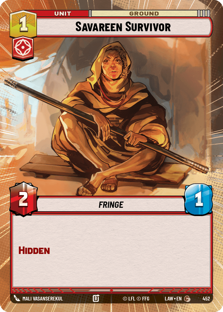 【LAW452/EN】Savareen Survivor (Hyperspace)