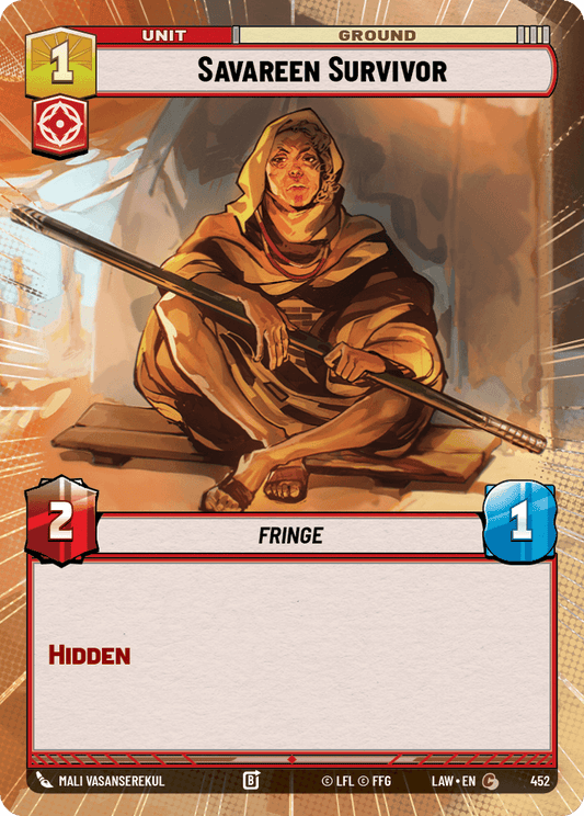 【LAW452/EN】Savareen Survivor (Hyperspace)
