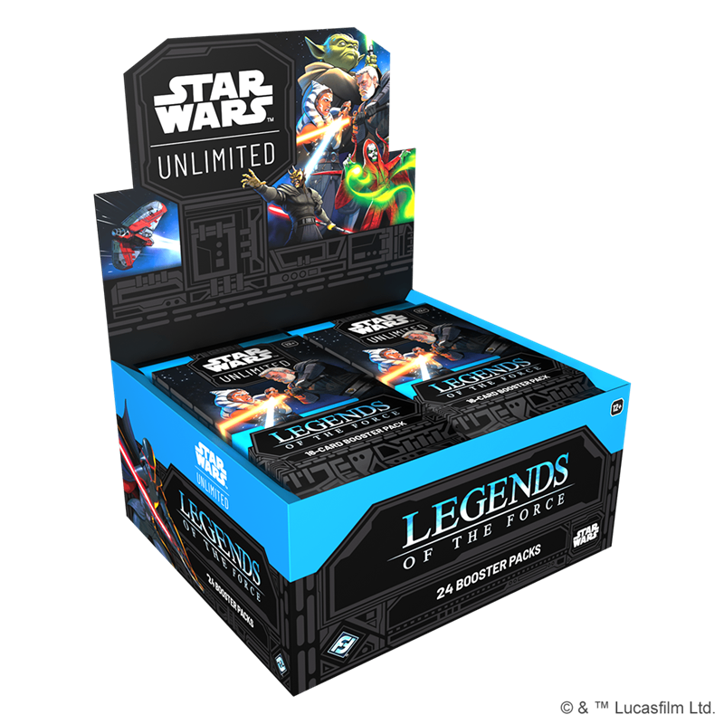 【SWU】Legends of the force ブースターBOX(24Pack)[EN]※配送方法はゆうパックをご選択ください