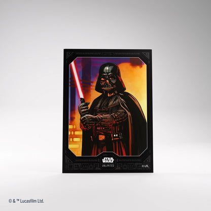 【GAMEGENIC】SWU ART SLEEVES - Darth Vader※配送方法はゆうパックをご選択ください