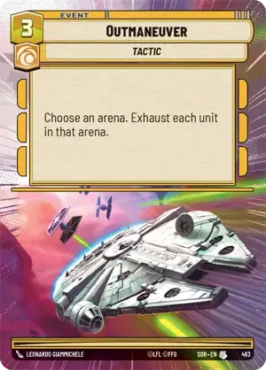 【SOR483/EN】Outmaneuver (HYPERSPACE/FOIL)
