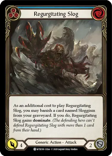 【U-WTR199/EN】Regurgitating Slog[Blue]