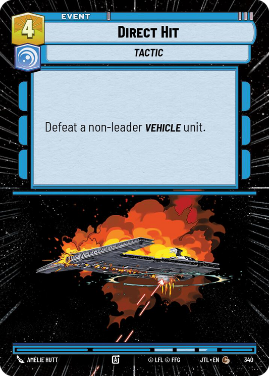 【JTL812/EN】Direct Hit (HYPERSPACE/FOIL)