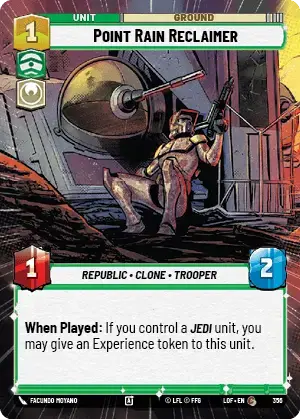 【LOF832/EN】Point Rain Reclaimer(Hyperspace/Foil）