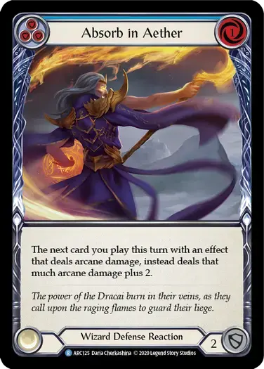 【U-ARC125/EN】Absorb in Aether[Blue]