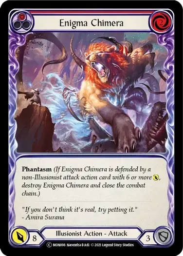 【U-MON098/EN】Enigma Chimera[Red]