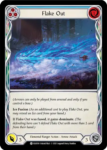 【ELE058/EN】Flake Out[Blue]