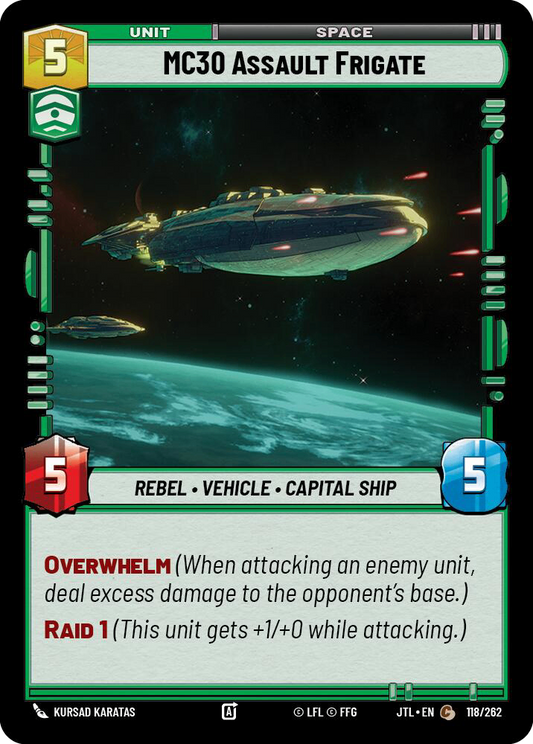 【JTL616/EN】MC30 Assault Frigate(Foil)