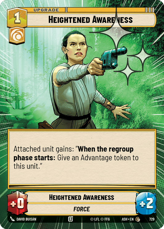 【ASH729/EN】Heightened Awareness (Hyperspace/Foil)