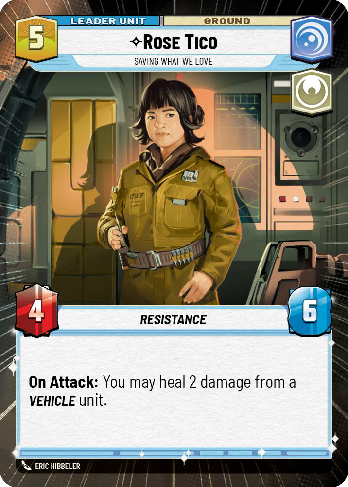 【JTL266/EN】Rose Tico - Saving What We Love(Hyperspace)