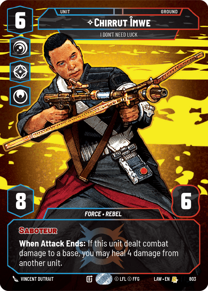 【LAW803/EN】Chirrut Îmwe - I Don't Need Luck(Prestige)