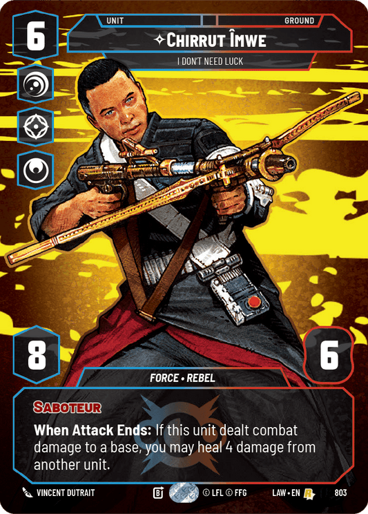 【LAW803/EN】Chirrut Îmwe - I Don't Need Luck(Prestige)