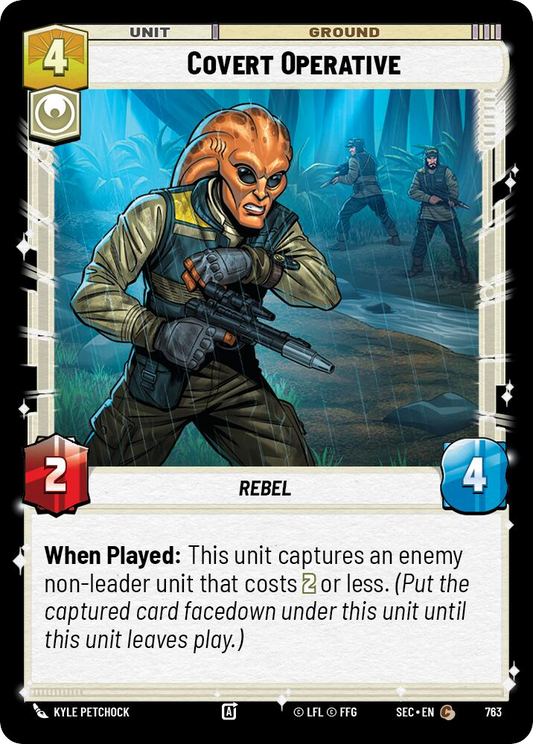 【SEC0763/EN】Covert Operative (Foil)
