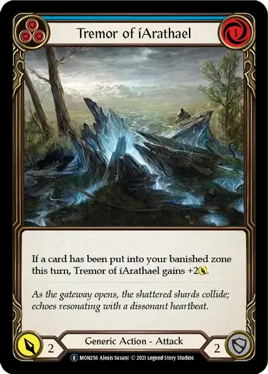 【U-MON256/EN】Tremor of íArathael[Blue]