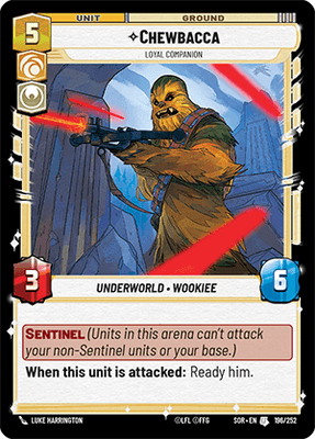 【SOR196/EN】Chewbacca - Loyal Companion