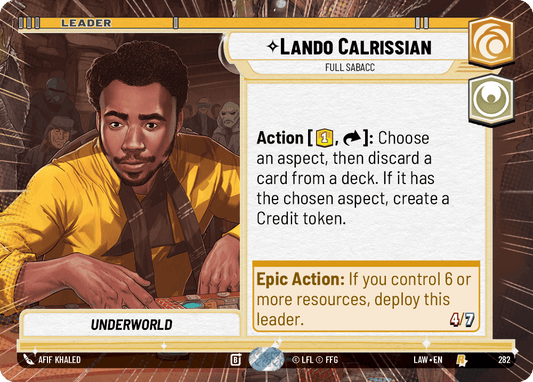【LAW282/EN】Lando Calrissian - Full Sabacc (Hyperspace)