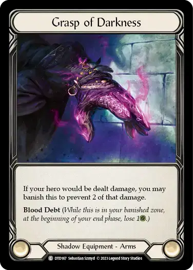 【DTD167/EN/CF】Grasp of Darkness