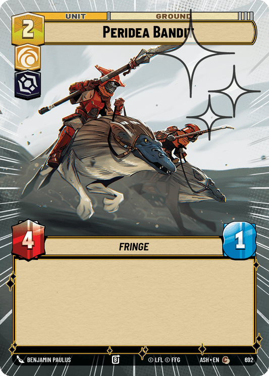 【ASH692/EN】Peridea Bandit (Hyperspace/Foil)